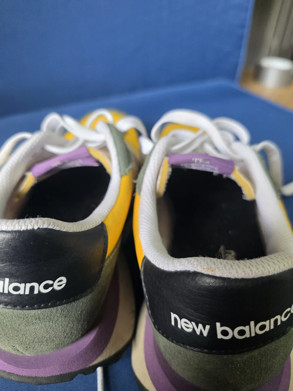 New Balance 237 WS237SR Yellow Green Suede Sneakers Women’s 8 - Picture 13 of 15